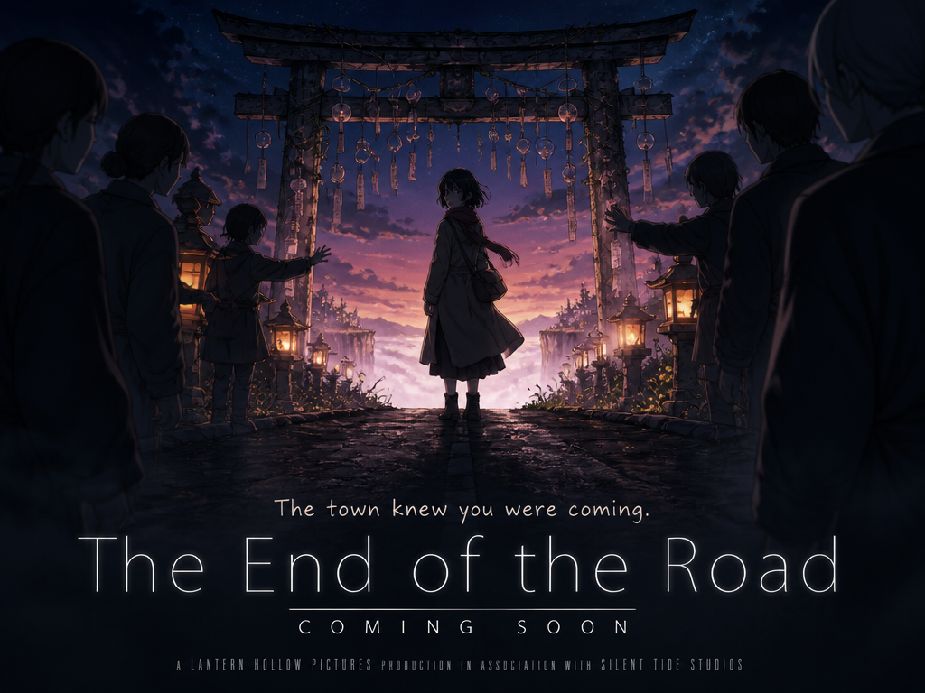 Original anime movie poster example generated with AI