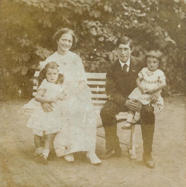 Faded Color Photo Before Restoration