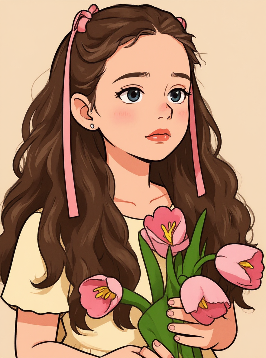 Cartoon Style Example - Same Character Different Scenes 4