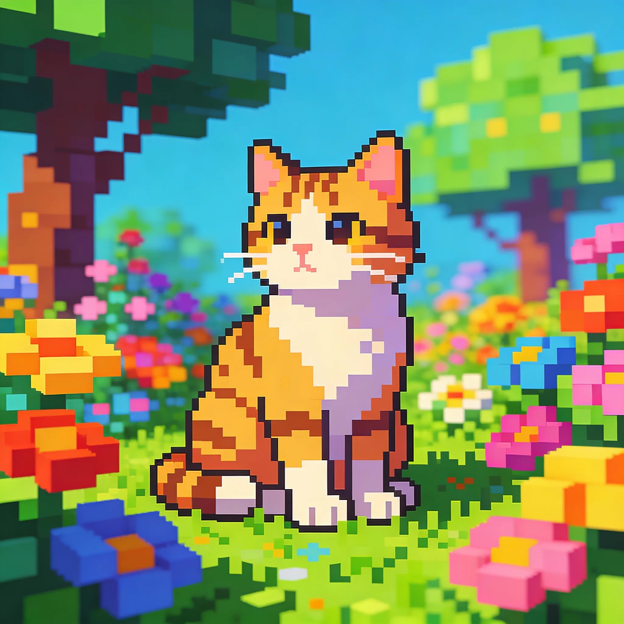 Pixel Art style example