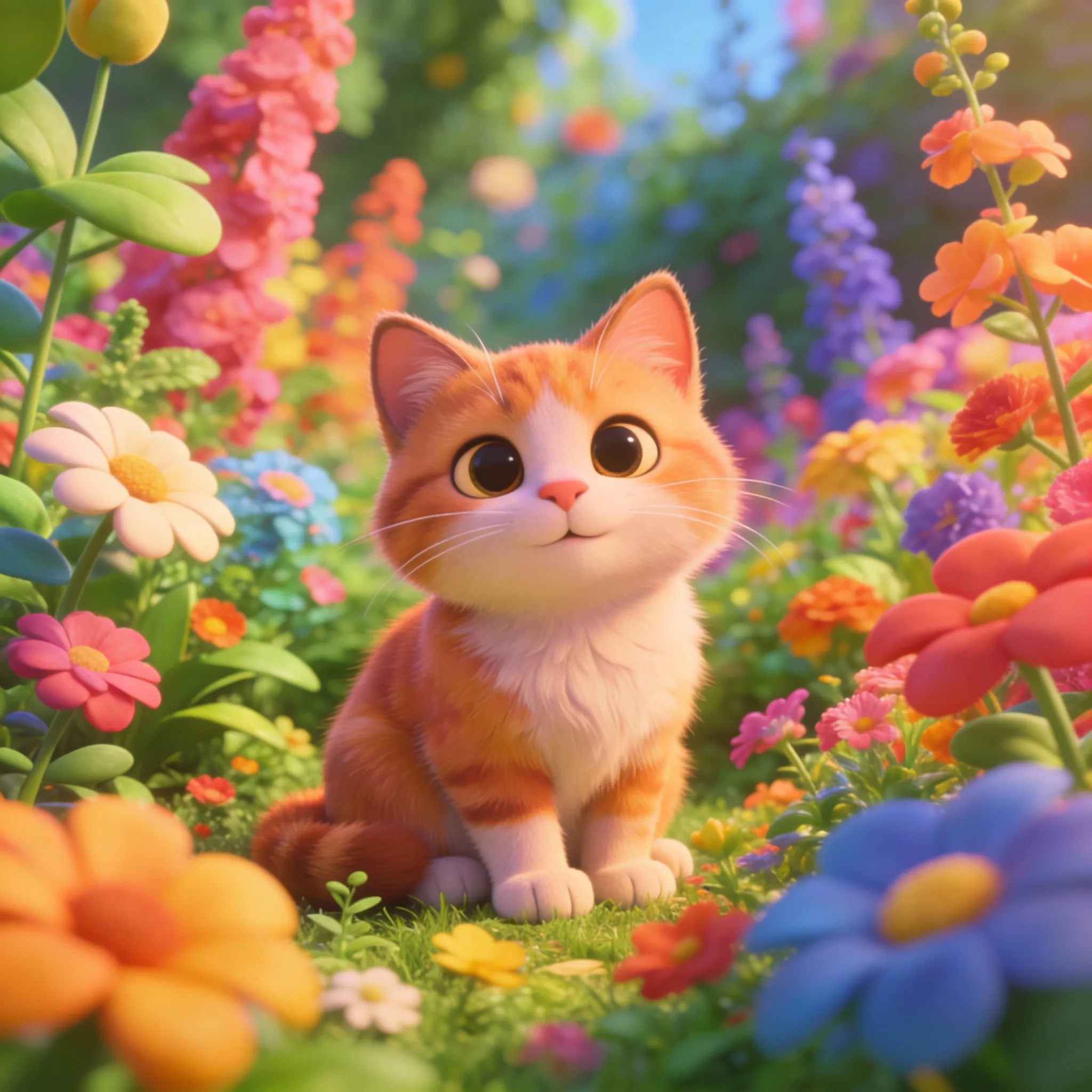 Playful 3D style example