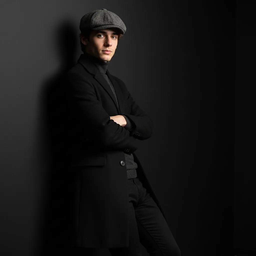 AI generated Peaky Blinders style portrait