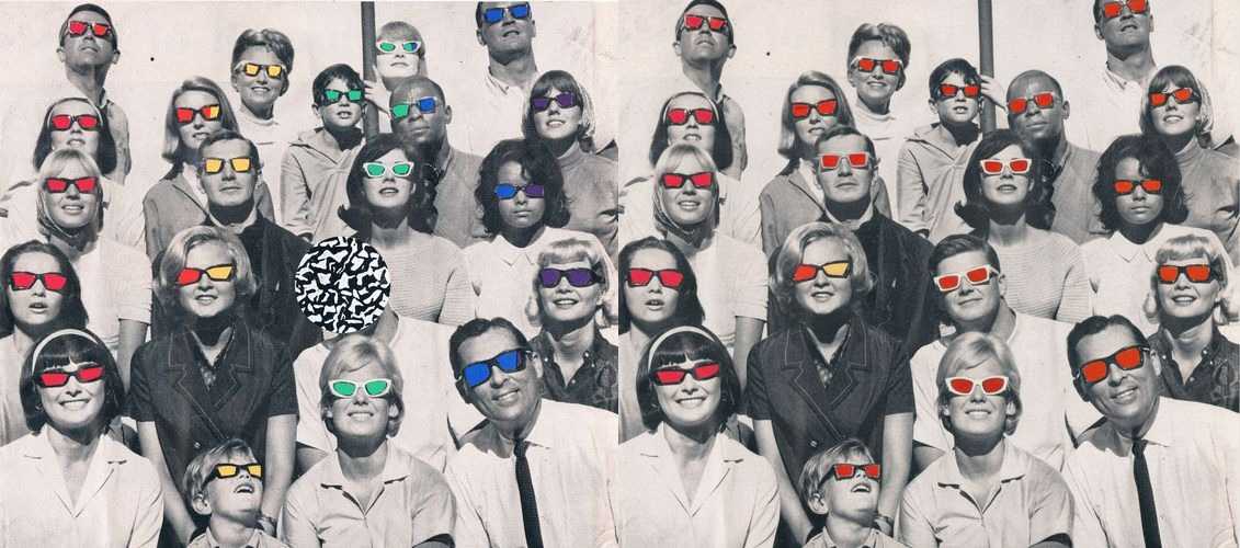 Before and after mosaic removal demo