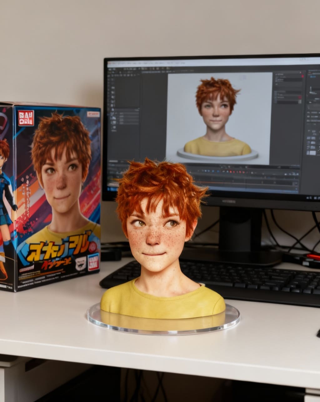 3D Action Figure demo