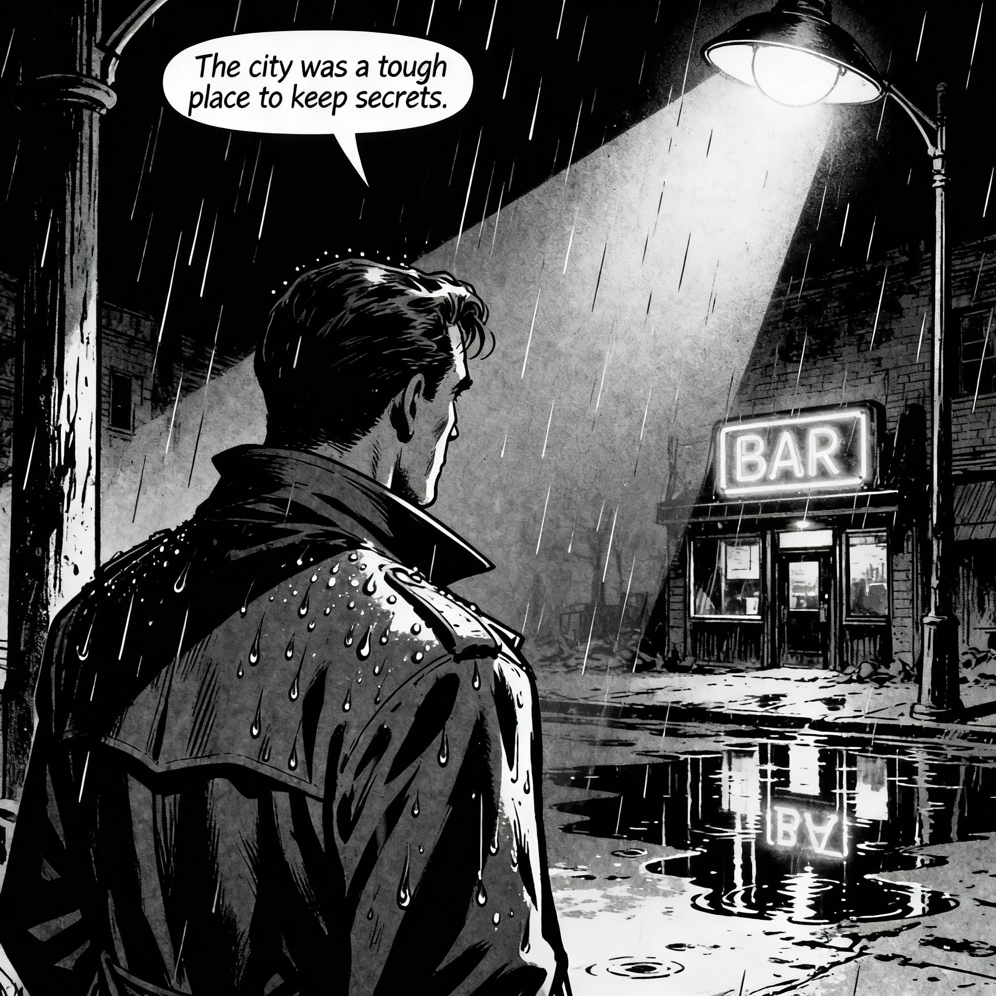 Comic panel demo