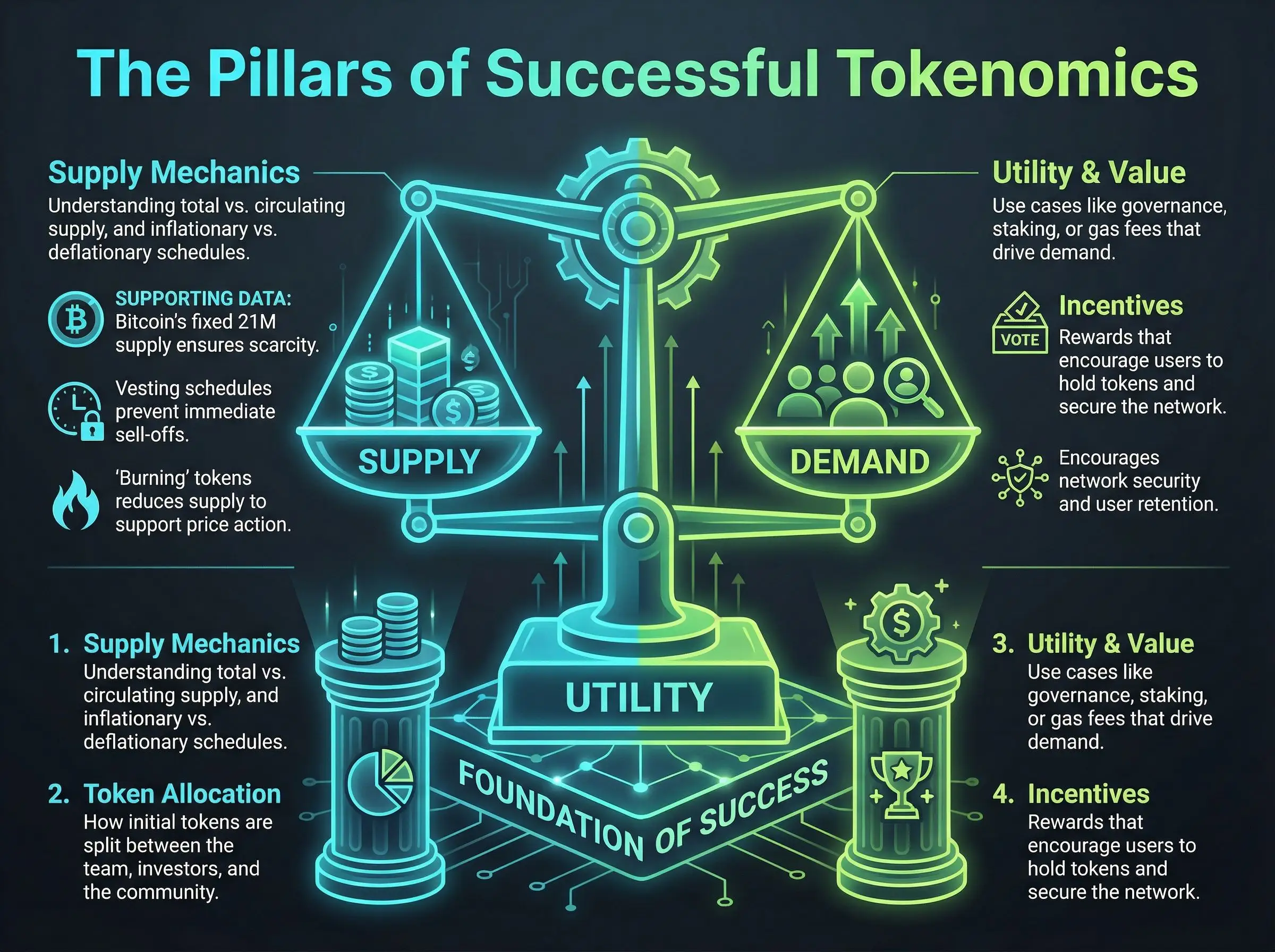 Tokenomics Infographic