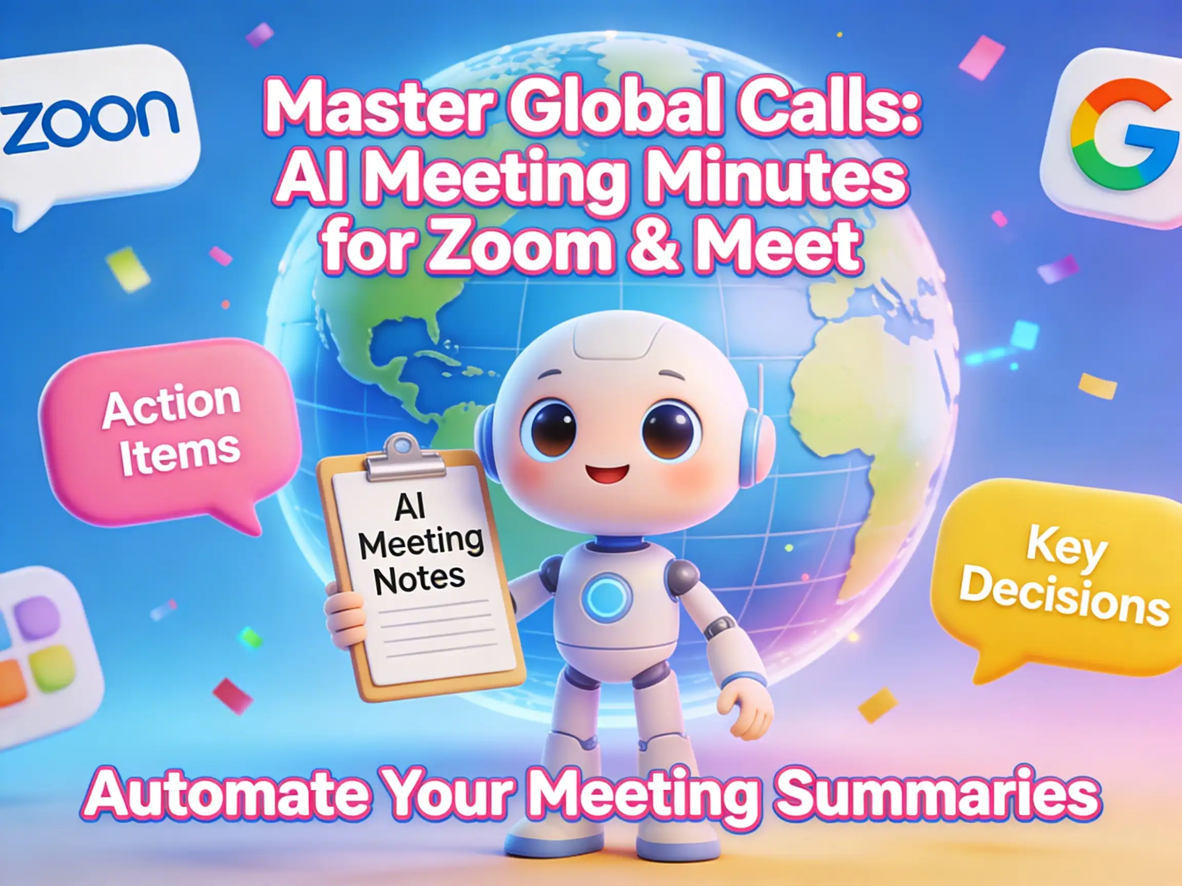 Master Global Calls: AI Meeting Minutes for Zoom & Meet