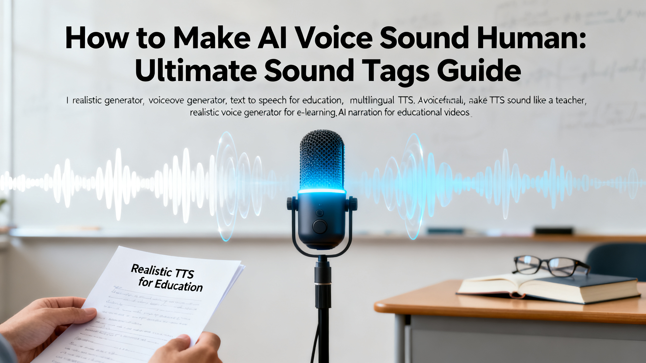 How to Make AI Voice Sound Human: Ultimate Sound Tags Guide