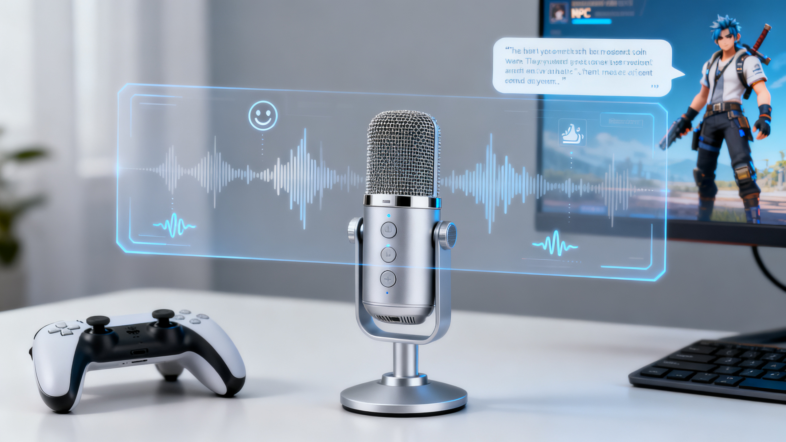 Realistic AI Voice Generator for Games: Add Sound Effects to Dialogue