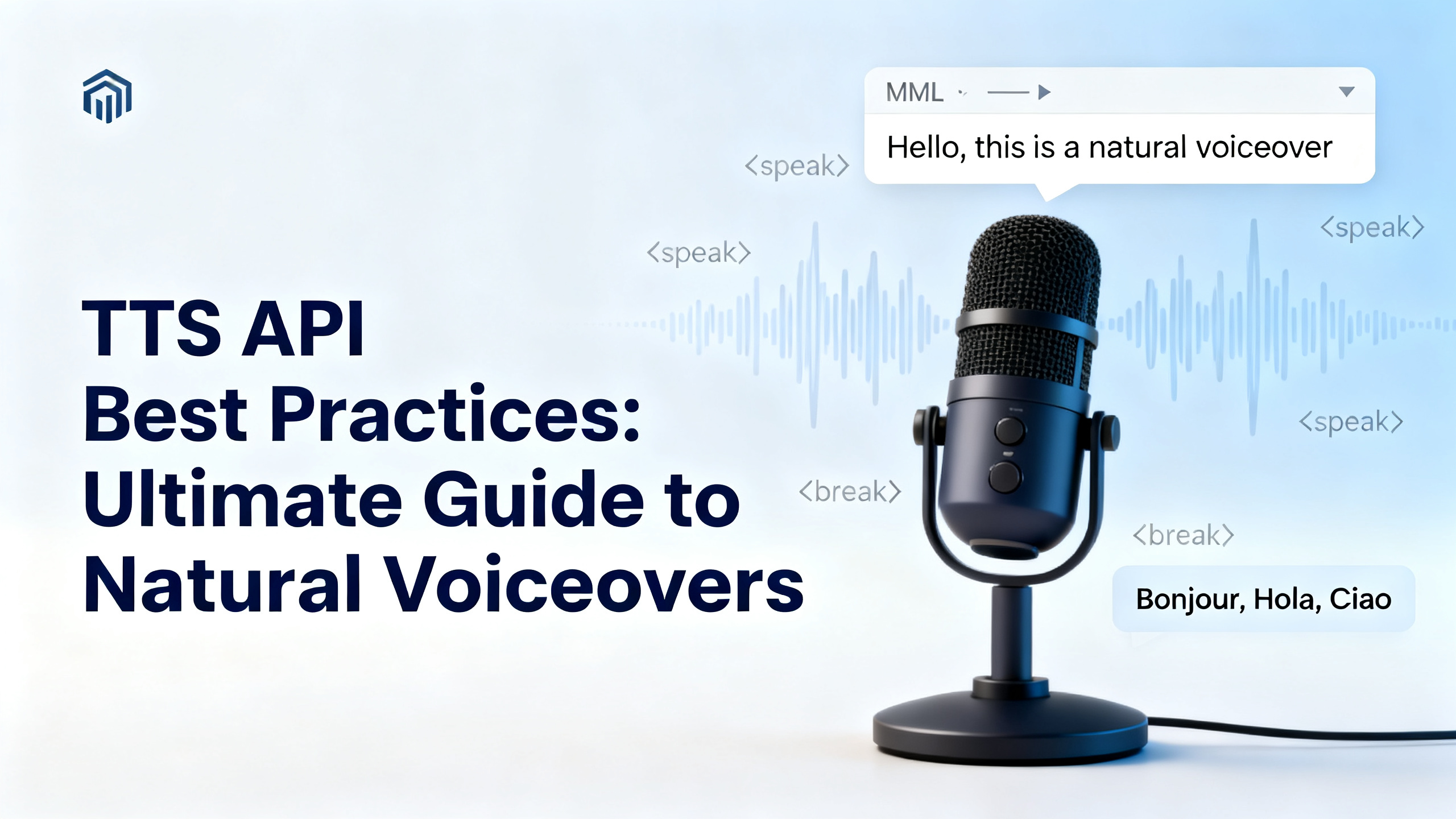 TTS API Best Practices: Ultimate Guide to Natural Voiceovers