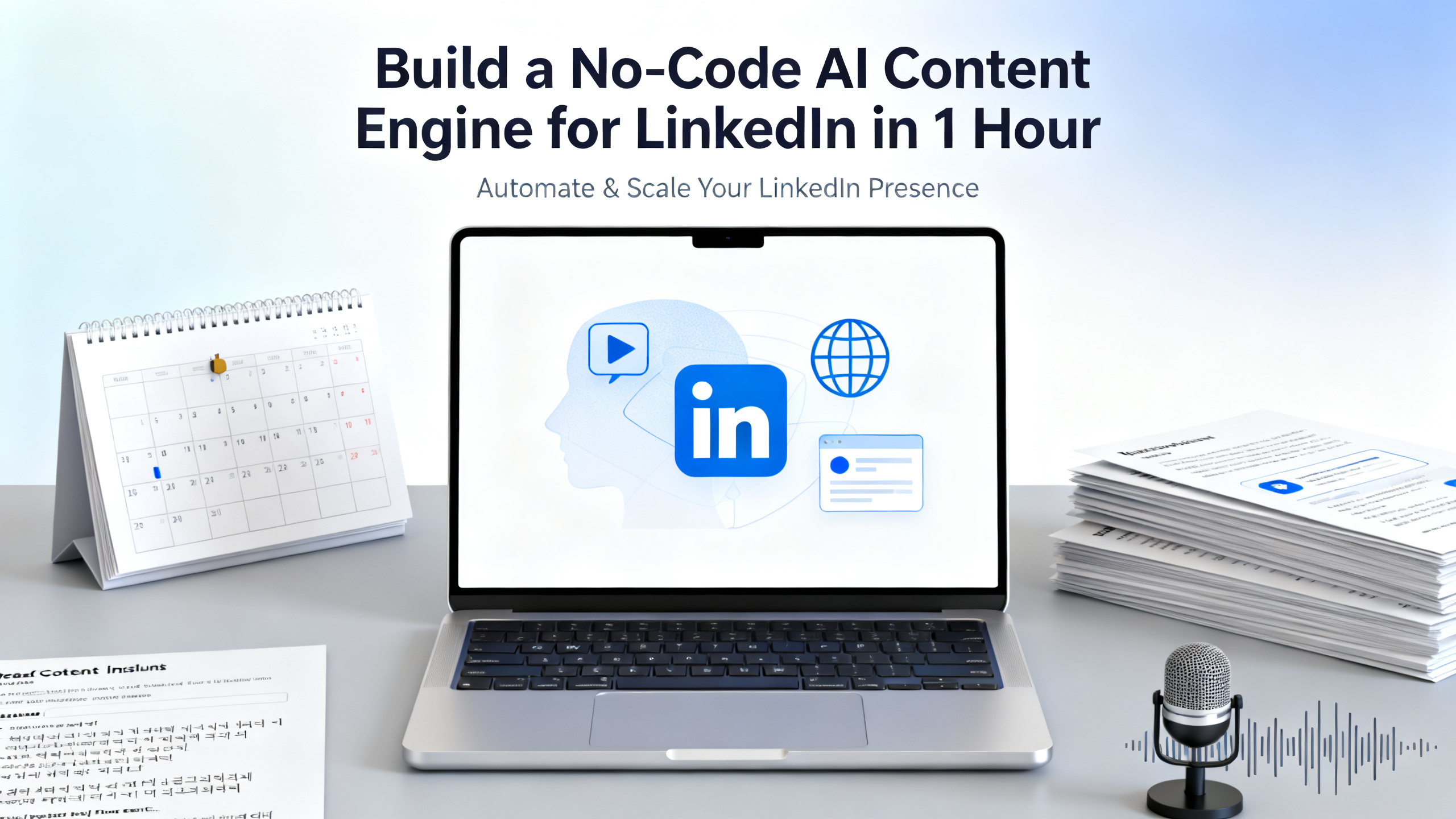 Build a No-Code AI Content Engine for LinkedIn in 1 Hour