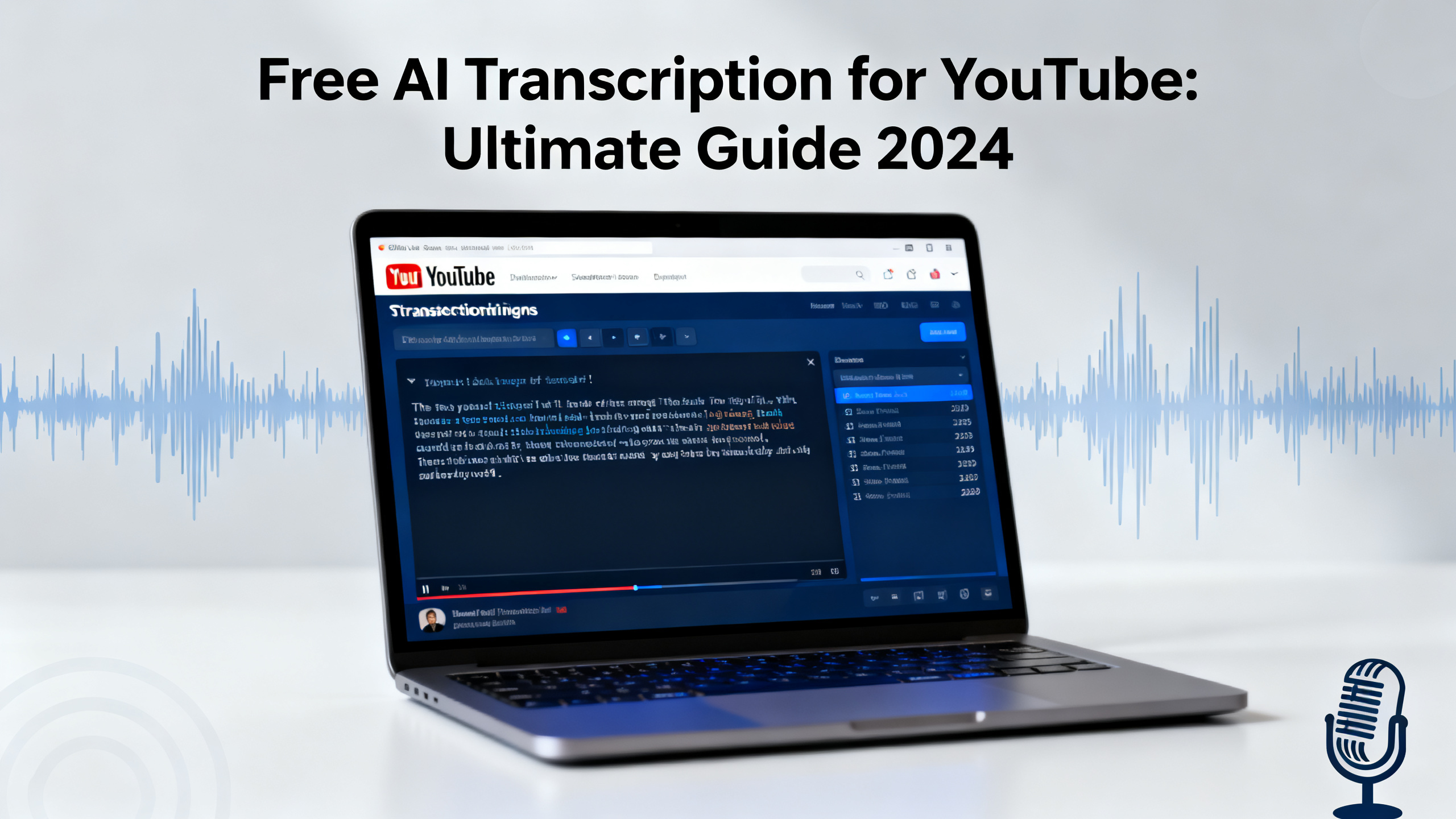 Free AI Transcription for YouTube: Ultimate Guide 2024