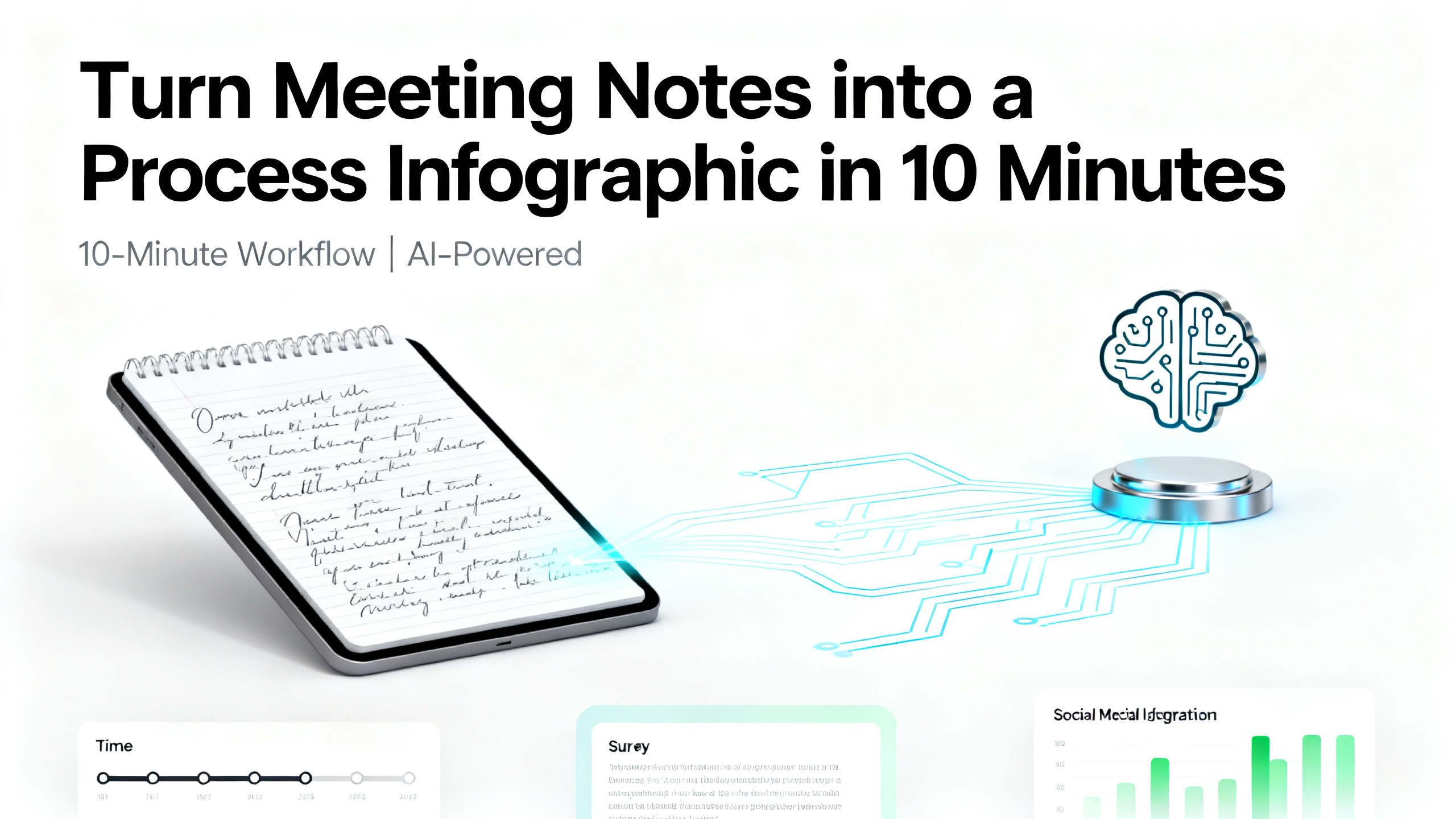 Turn Meeting Notes into a Process Infographic in 10 Minutes