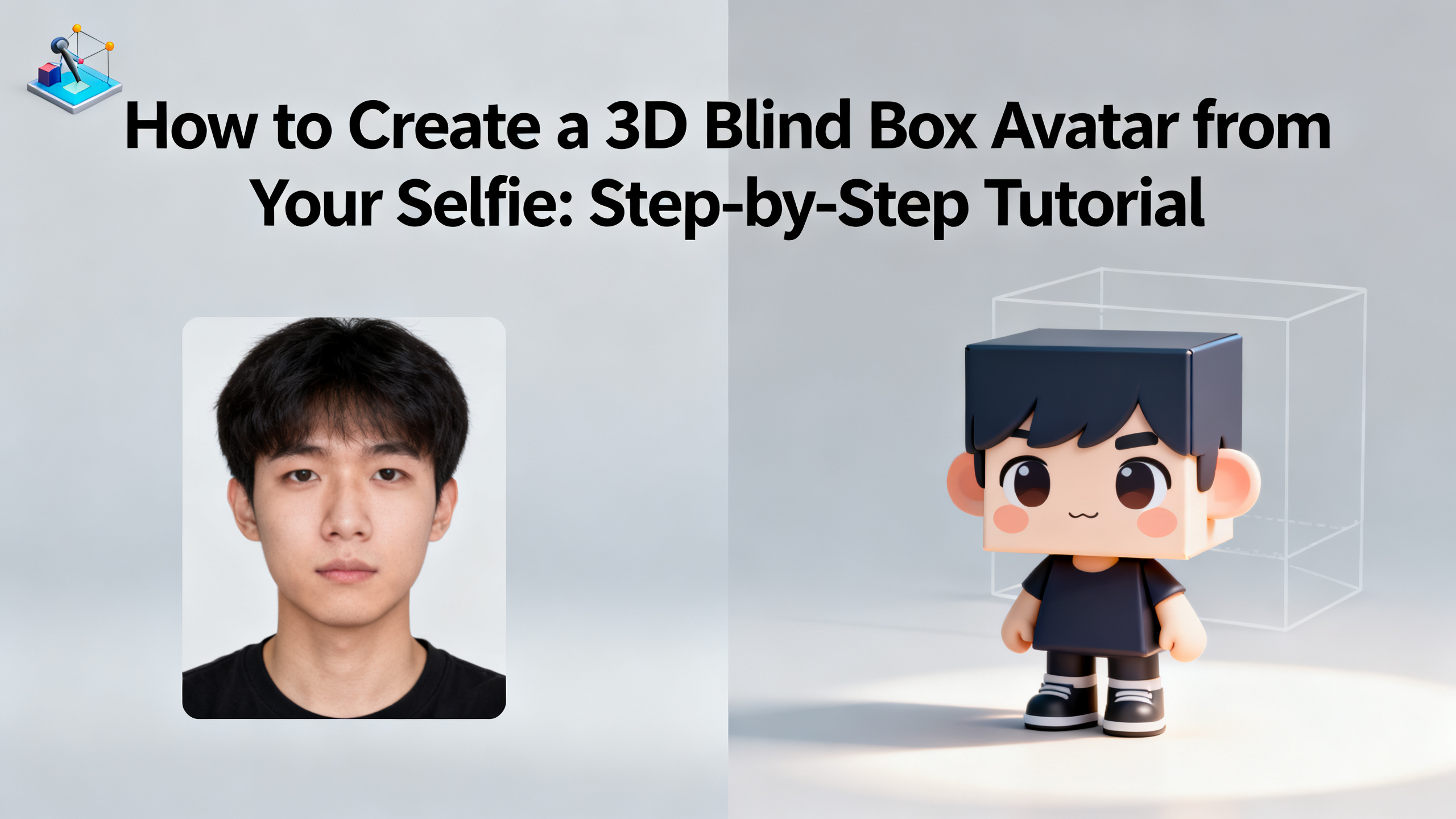 How to Make a 3D Blind Box Avatar from Photo: Step-by-Step