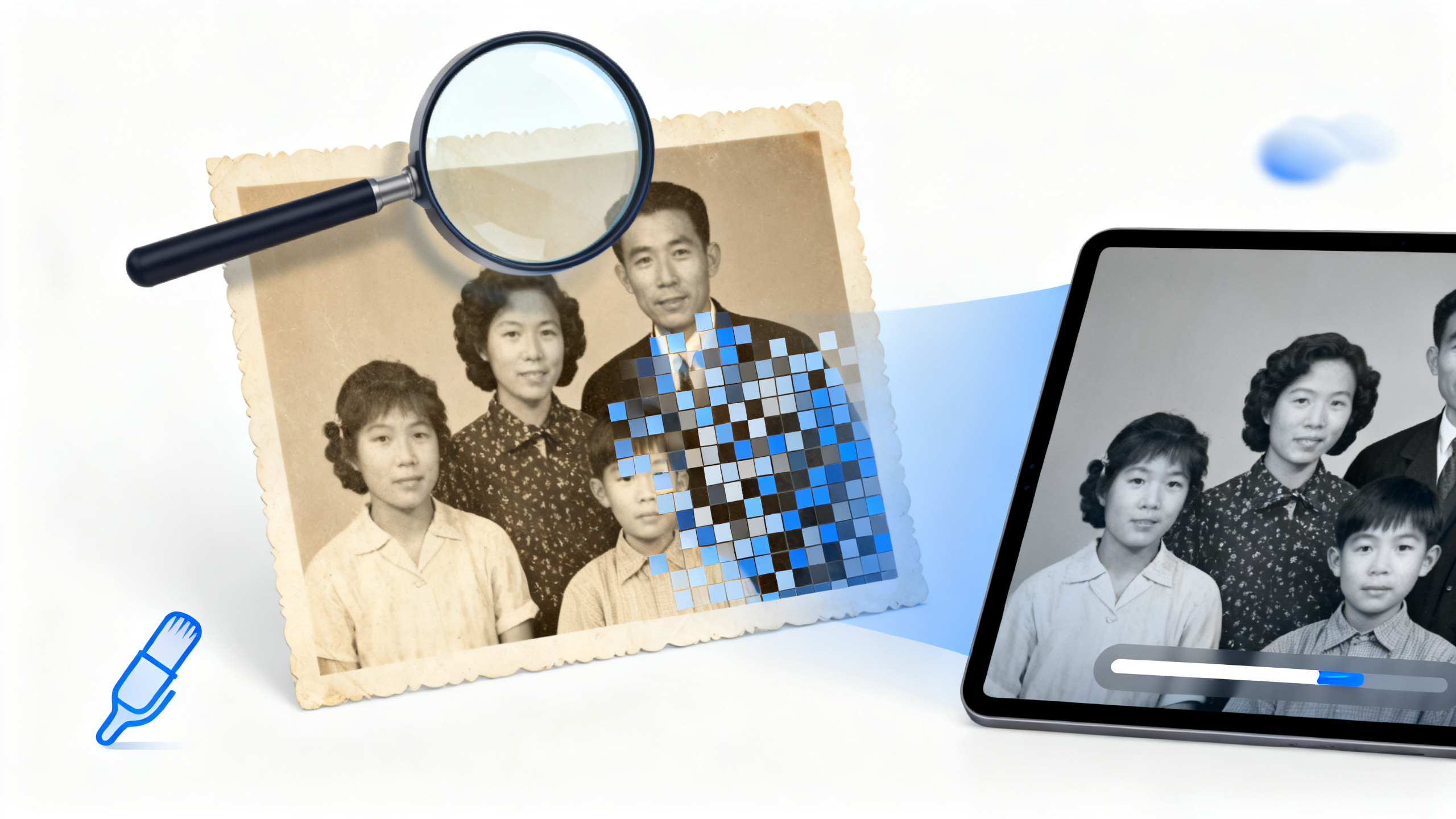 Remove Mosaic from Old Photos: AI Step-by-Step Tutorial