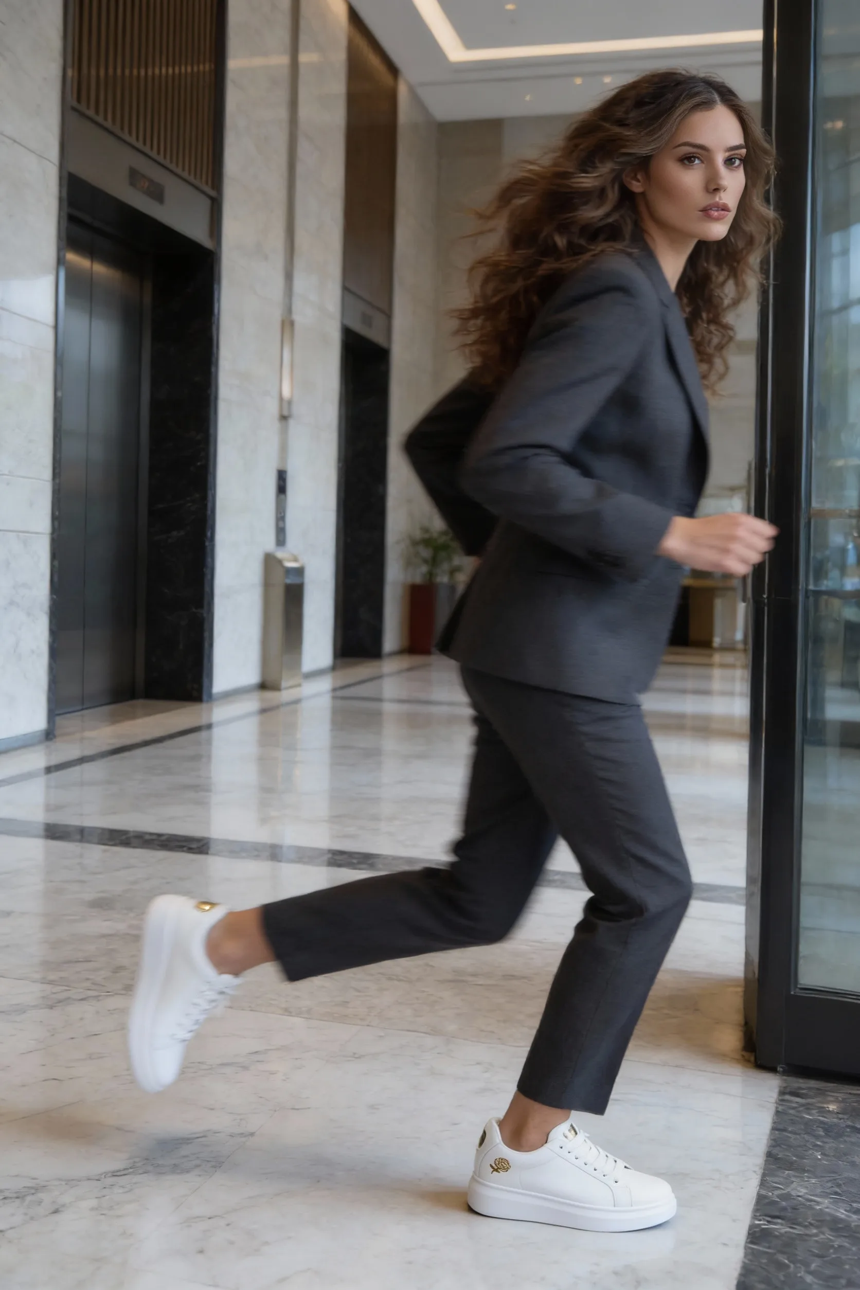 AI Generated Travel and Exploration Theme Scene