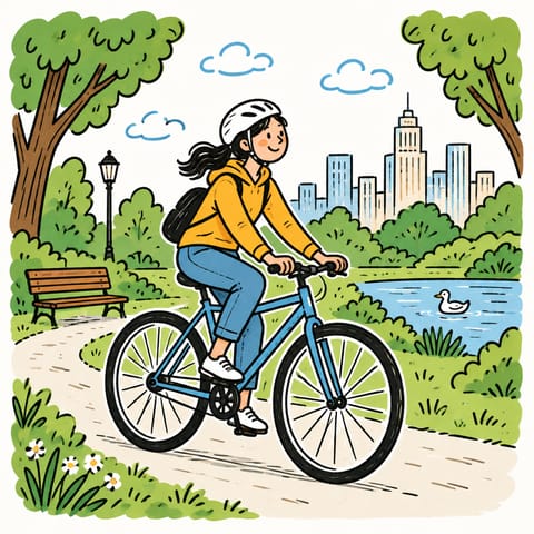 Visual Story Maker example: Doodle style
