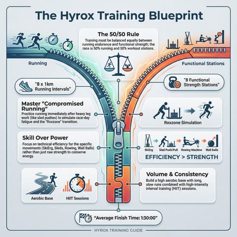 Infographic Maker example: Training plan