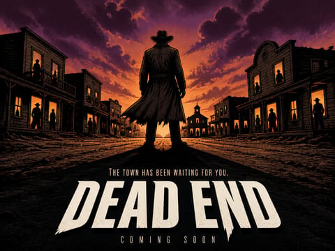 AI Movie Poster example: Comic book finish