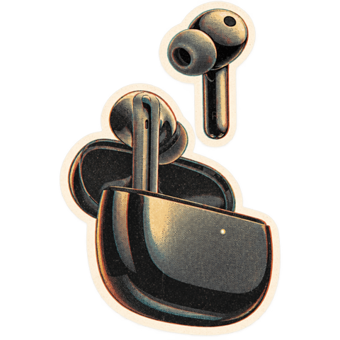 AI Emoji Stickers example: Retro style