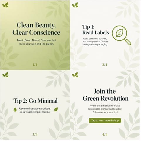 Ad Studio example: Carousel post