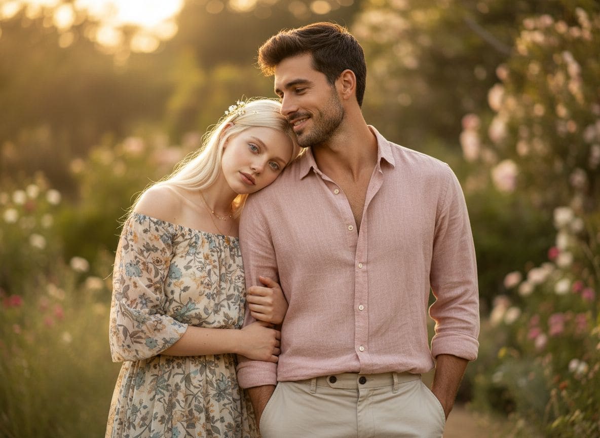 AI couple fashion swap style change