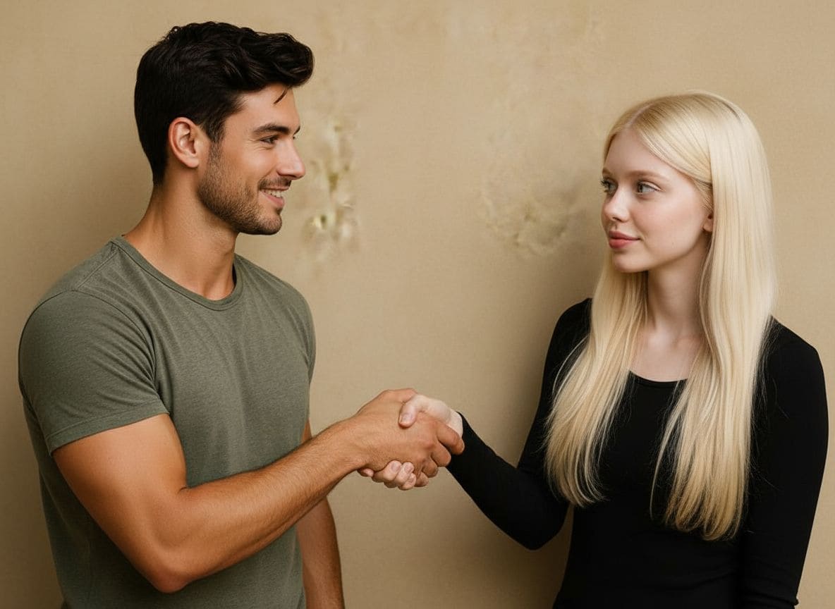 Corporate team group photo combined from individual remote worker headshots