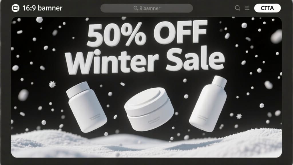 e-commerce banner demo