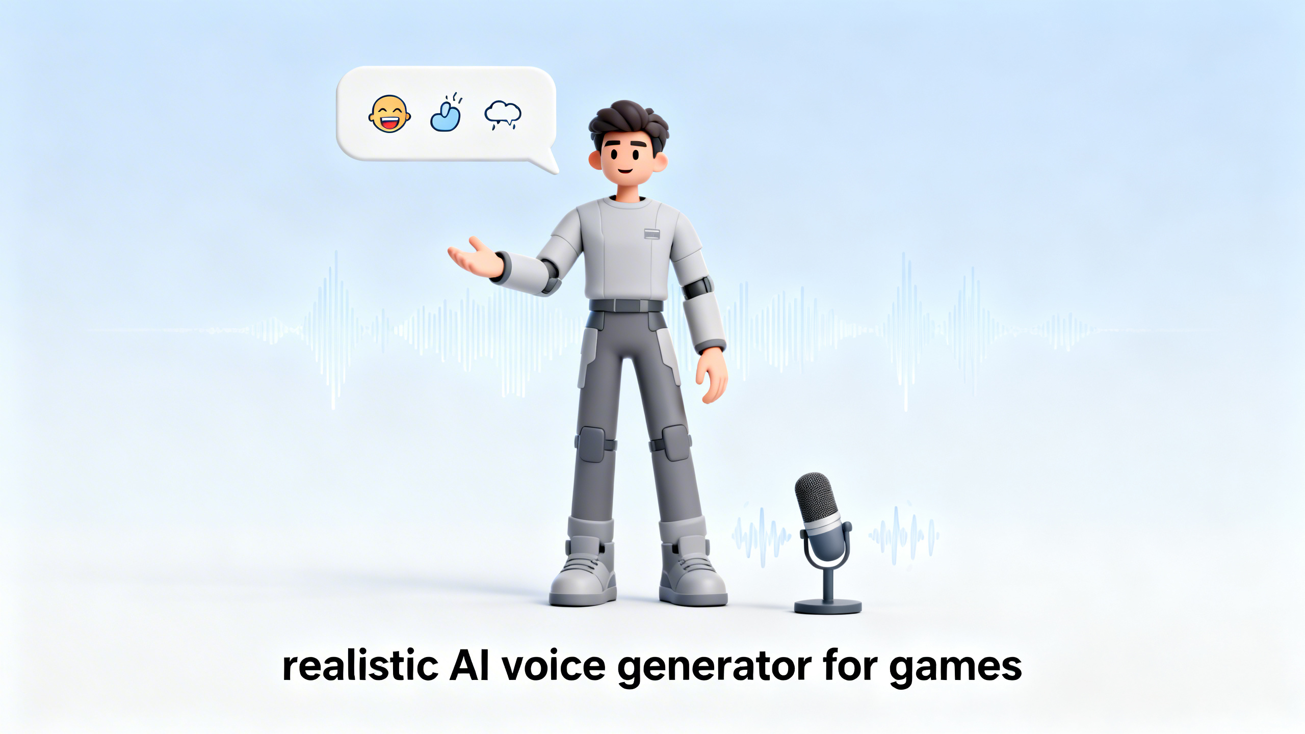 Realistic AI Voice Generator for Games: Add Sound Effects to Dialogue