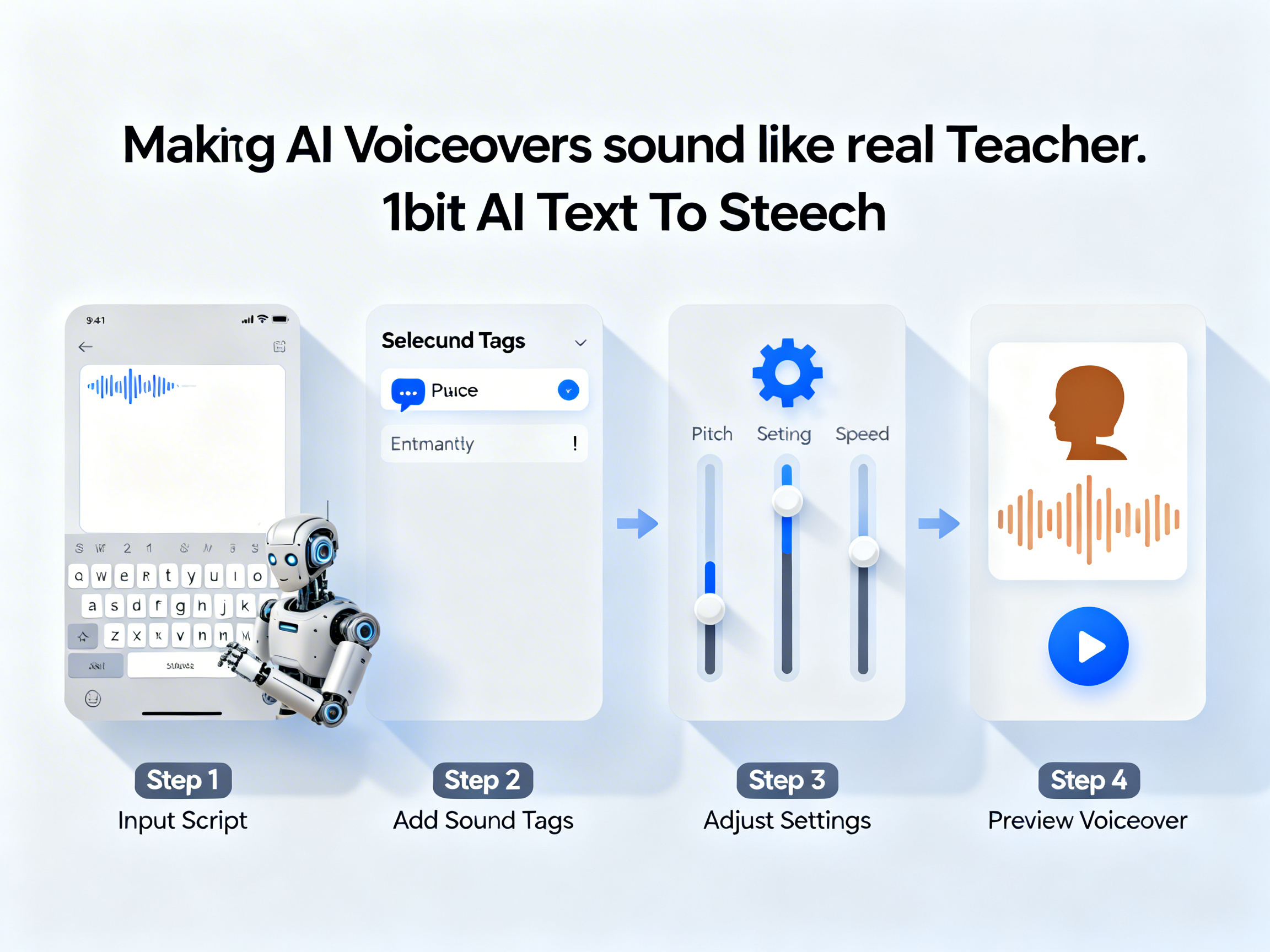 How to Make AI Voice Sound Human: Ultimate Sound Tags Guide tutorial demo image
