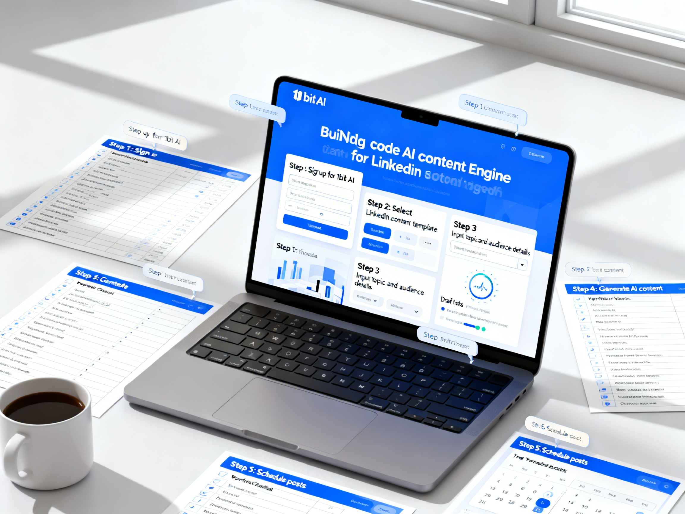 Build a No-Code AI Content Engine for LinkedIn in 1 Hour tutorial demo image