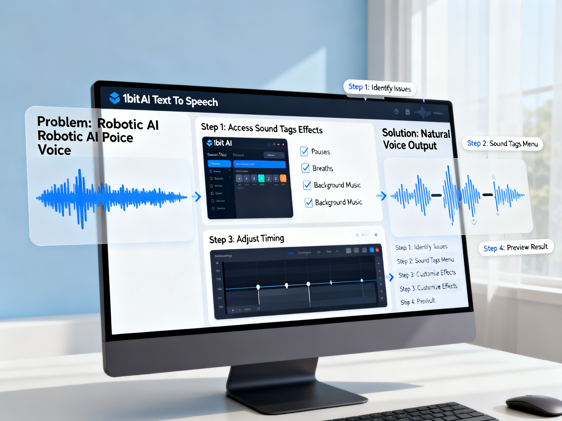 How to Add Sound Effects to AI Voice: Complete Tutorial tutorial demo image