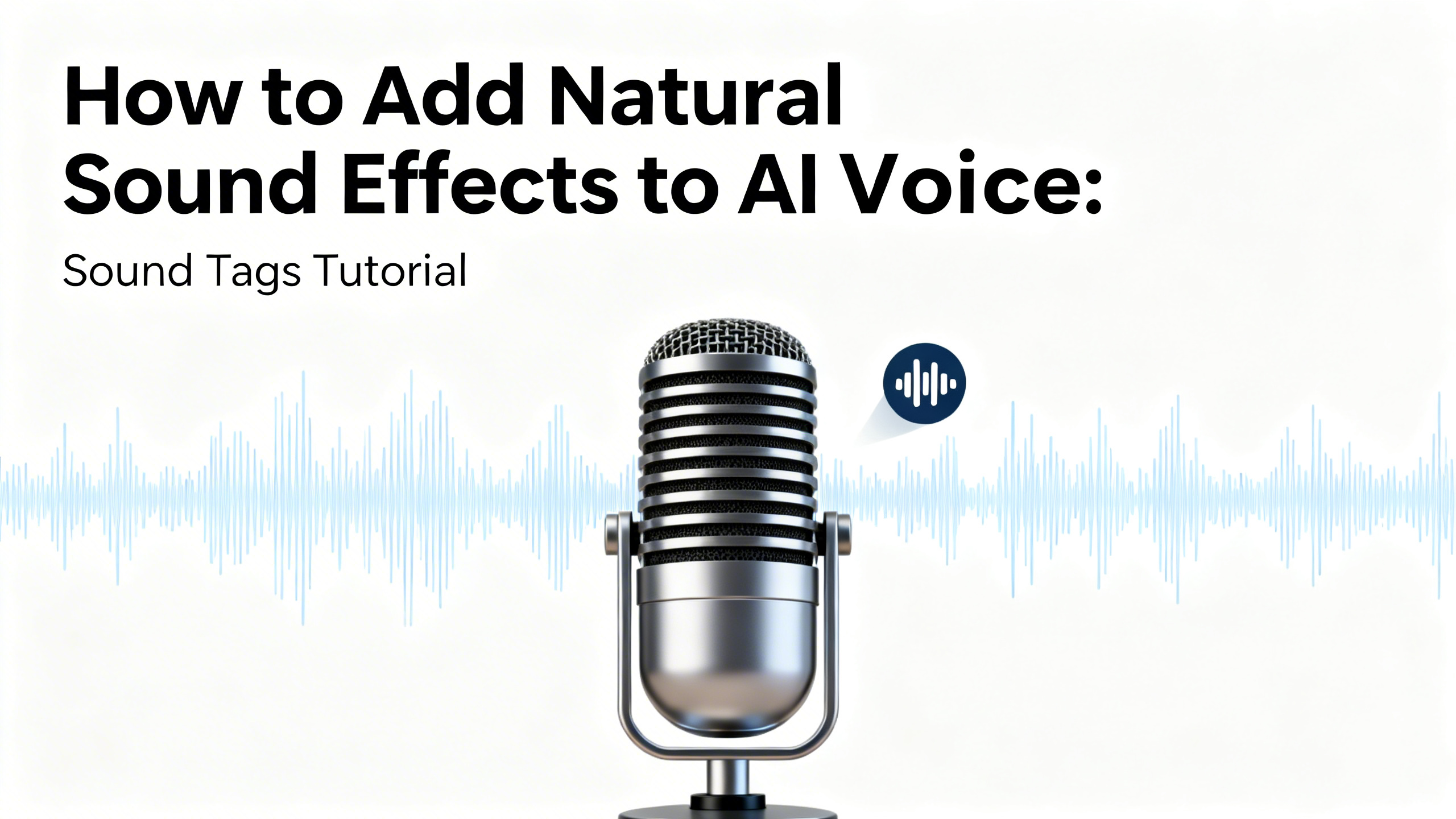 How to Add Sound Effects to AI Voice: Complete Tutorial