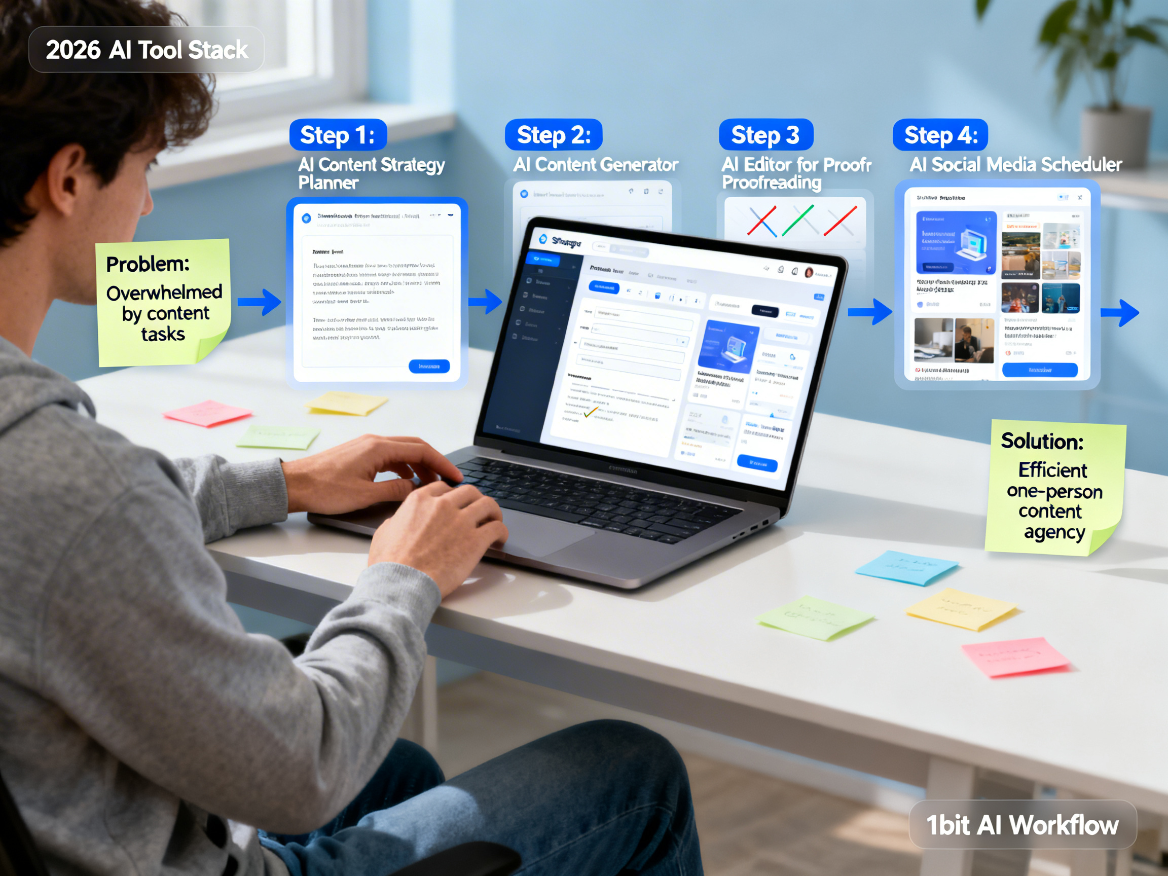 Ultimate AI Tool Stack for Solo Content Creators (2026) tutorial demo image